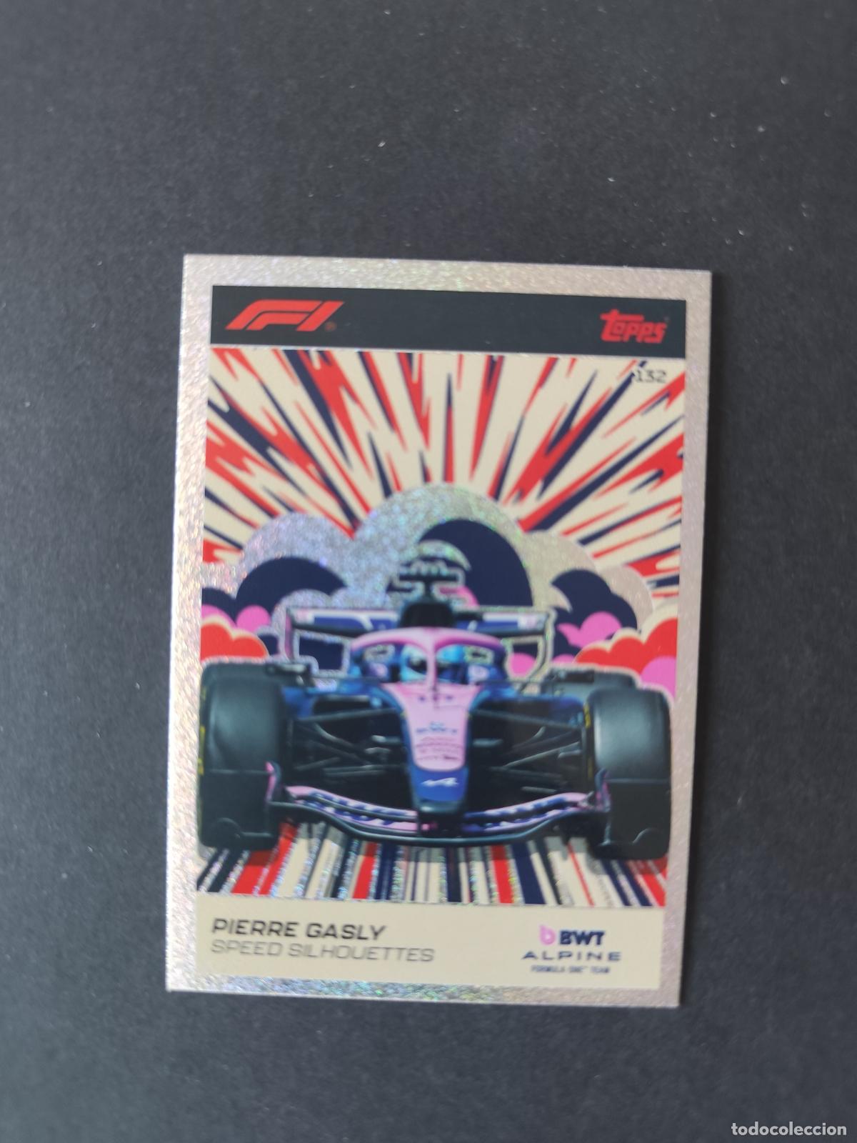 Sammelleidenschaft Sport: 132 PIERRE GASLY ALPINE SPEED SILHOUETTES F&Oacute;RMULA 1 F1 TURBO ATTAX 2026 TOPPS