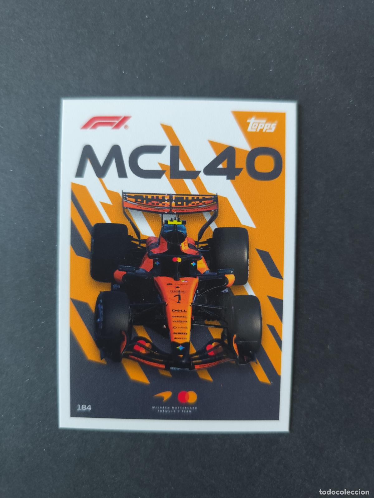 Sammelleidenschaft Sport: 184 LANDO NORRIS MCLAREN CAR F&Oacute;RMULA 1 F1 TURBO ATTAX 2026 TOPPS