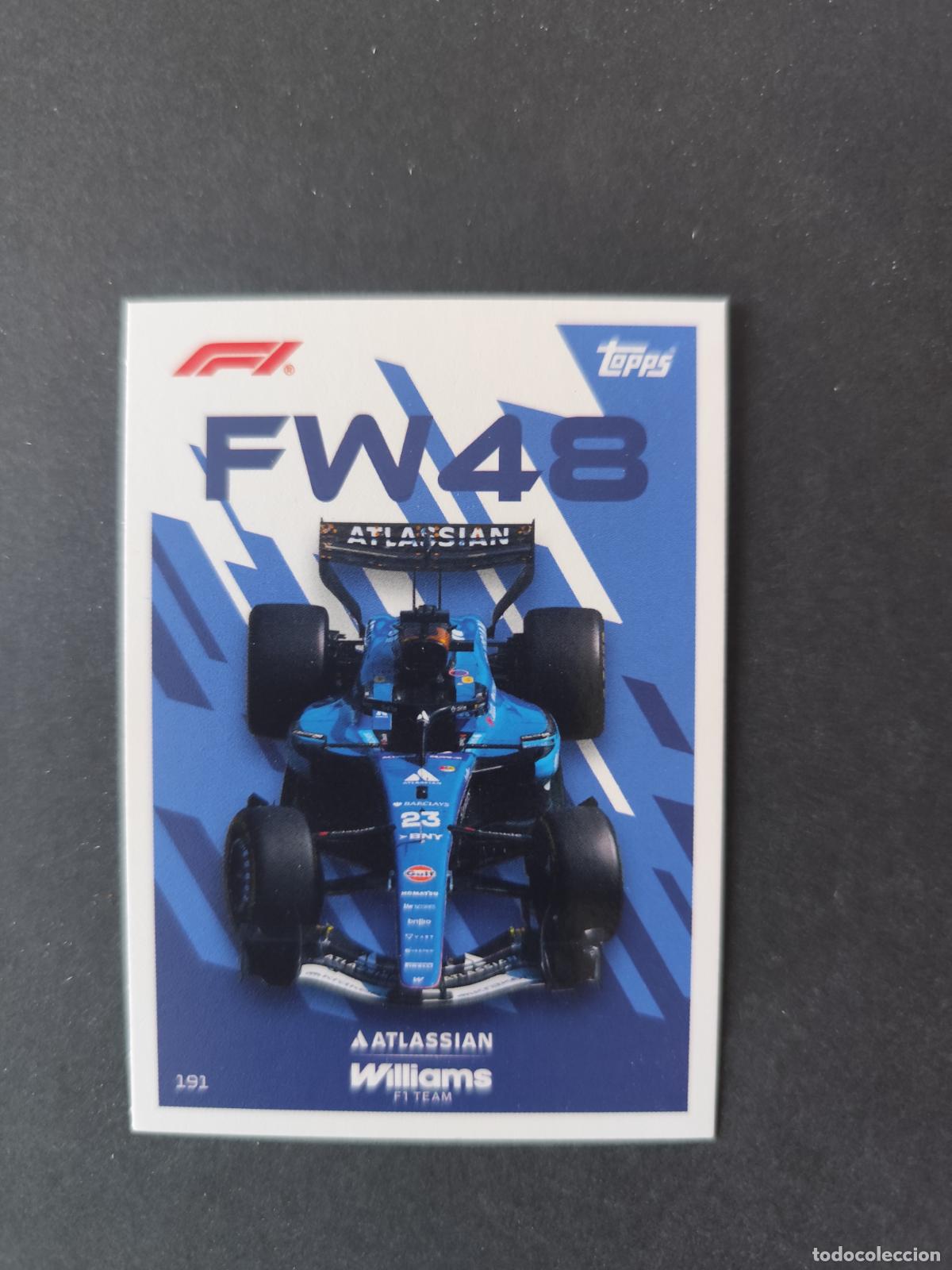 Sammelleidenschaft Sport: 191 ALEX ALBON WILLIAMS CAR F&Oacute;RMULA 1 F1 TURBO ATTAX 2026 TOPPS