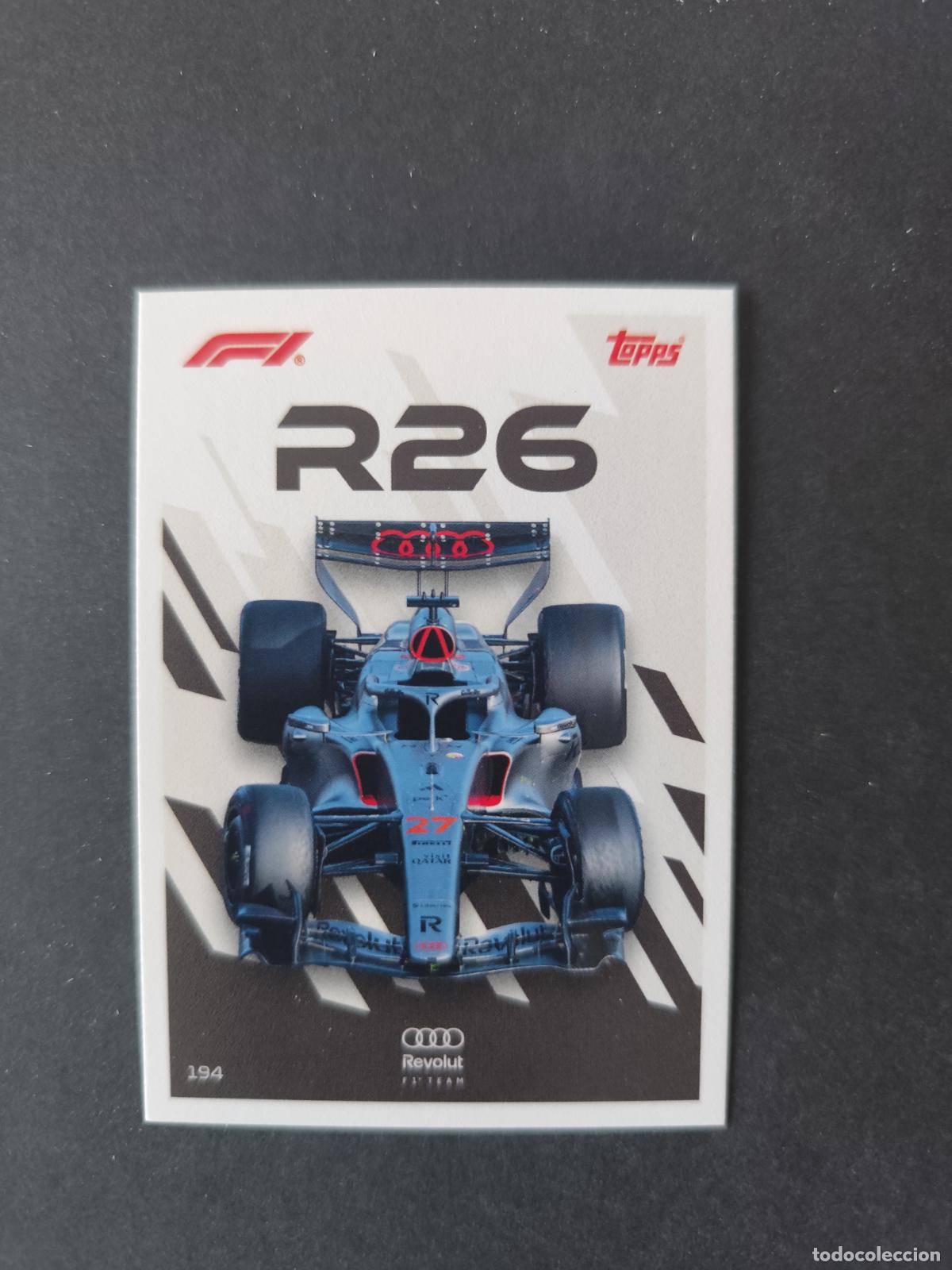 Sammelleidenschaft Sport: 194 NICO HULKENBERG AUDI CAR F&Oacute;RMULA 1 F1 TURBO ATTAX 2026 TOPPS