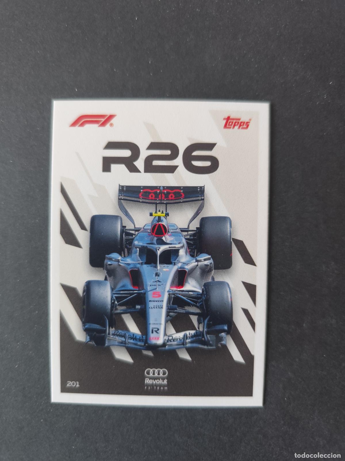 Collezionismo sportivo: 201 GABRIEL BORTOLETO AUDI CAR F&Oacute;RMULA 1 F1 TURBO ATTAX 2026 TOPPS