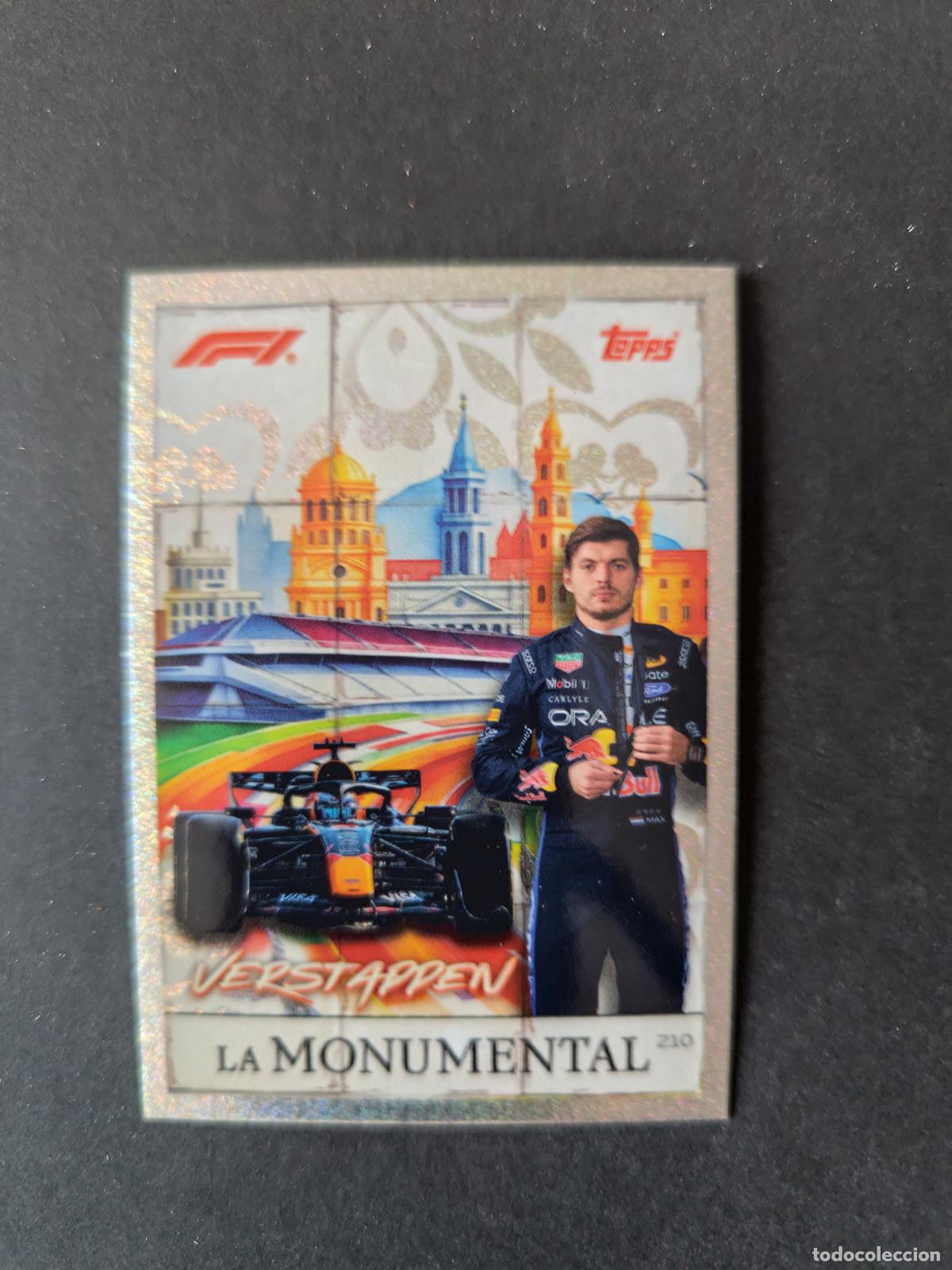 Collezionismo sportivo: 210 MAX VERSTAPPEN RED BULL LA MONUMENTAL F&Oacute;RMULA 1 F1 TURBO ATTAX 2026 TOPPS