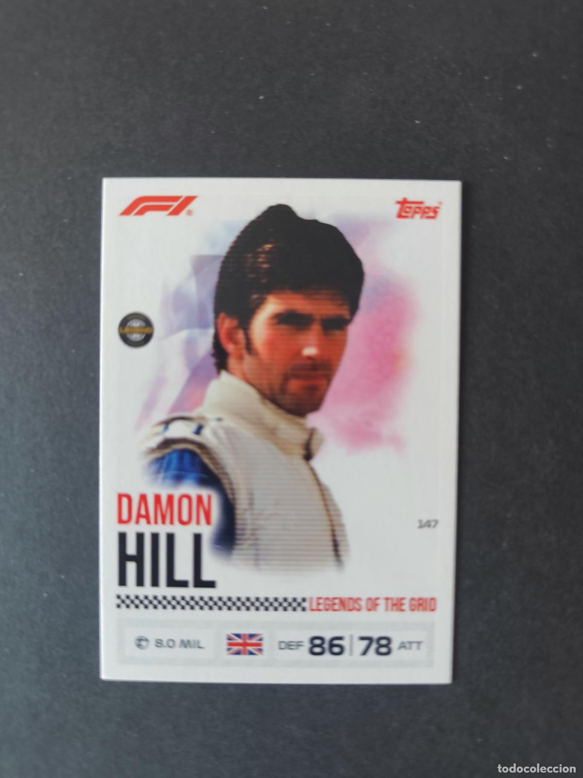 Collezionismo sportivo: 147 DAMON HILL LEGENDS OF THE GRID F&Oacute;RMULA 1 F1 TURBO ATTAX 2026 TOPPS
