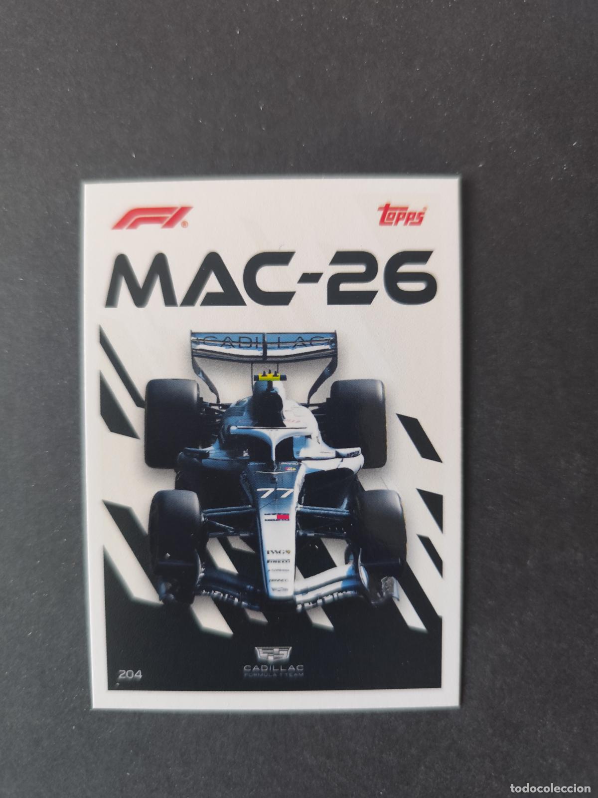 Collezionismo sportivo: 204 VALTTERI BOTTAS CADILLAC CAR F&Oacute;RMULA 1 F1 TURBO ATTAX 2026 TOPPS