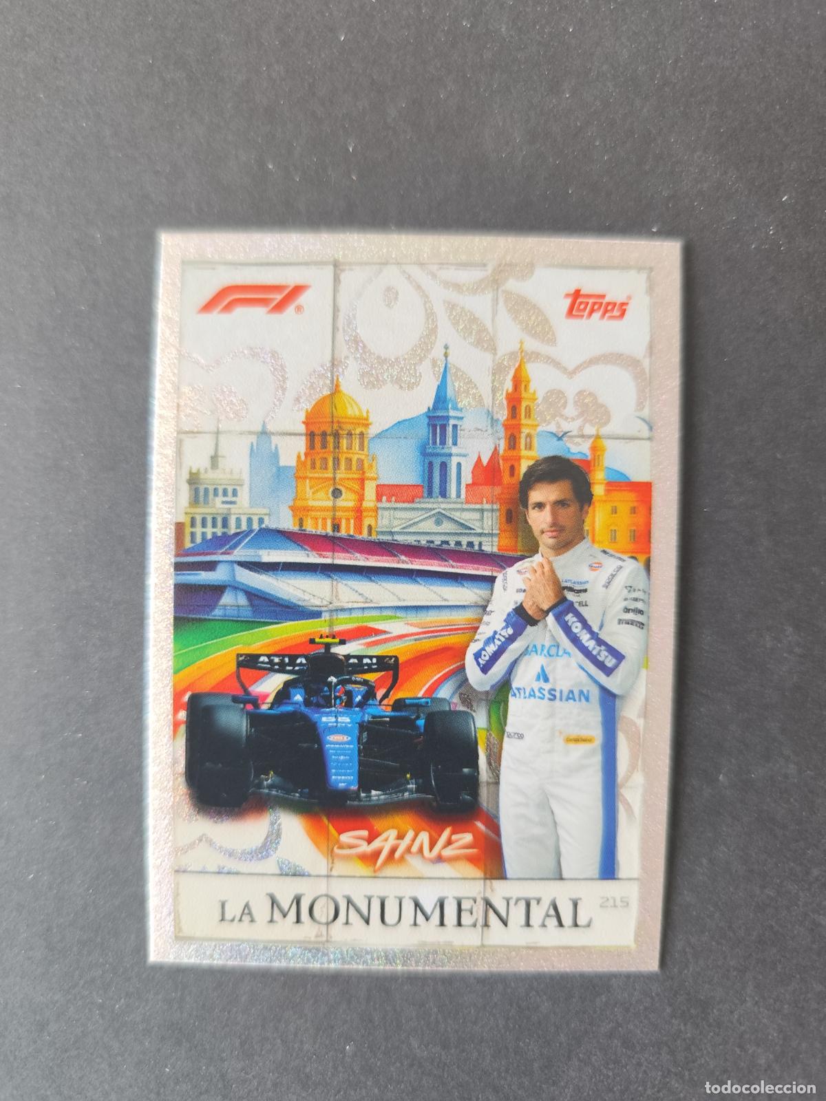 Collezionismo sportivo: 215 CARLOS SAINZ WILLIAMS LA MONUMENTAL F&Oacute;RMULA 1 F1 TURBO ATTAX 2026 TOPPS
