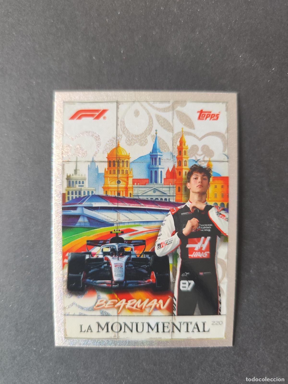 Collezionismo sportivo: 220 OLIVER BEARMAN HAAS LA MONUMENTAL F&Oacute;RMULA 1 F1 TURBO ATTAX 2026 TOPPS
