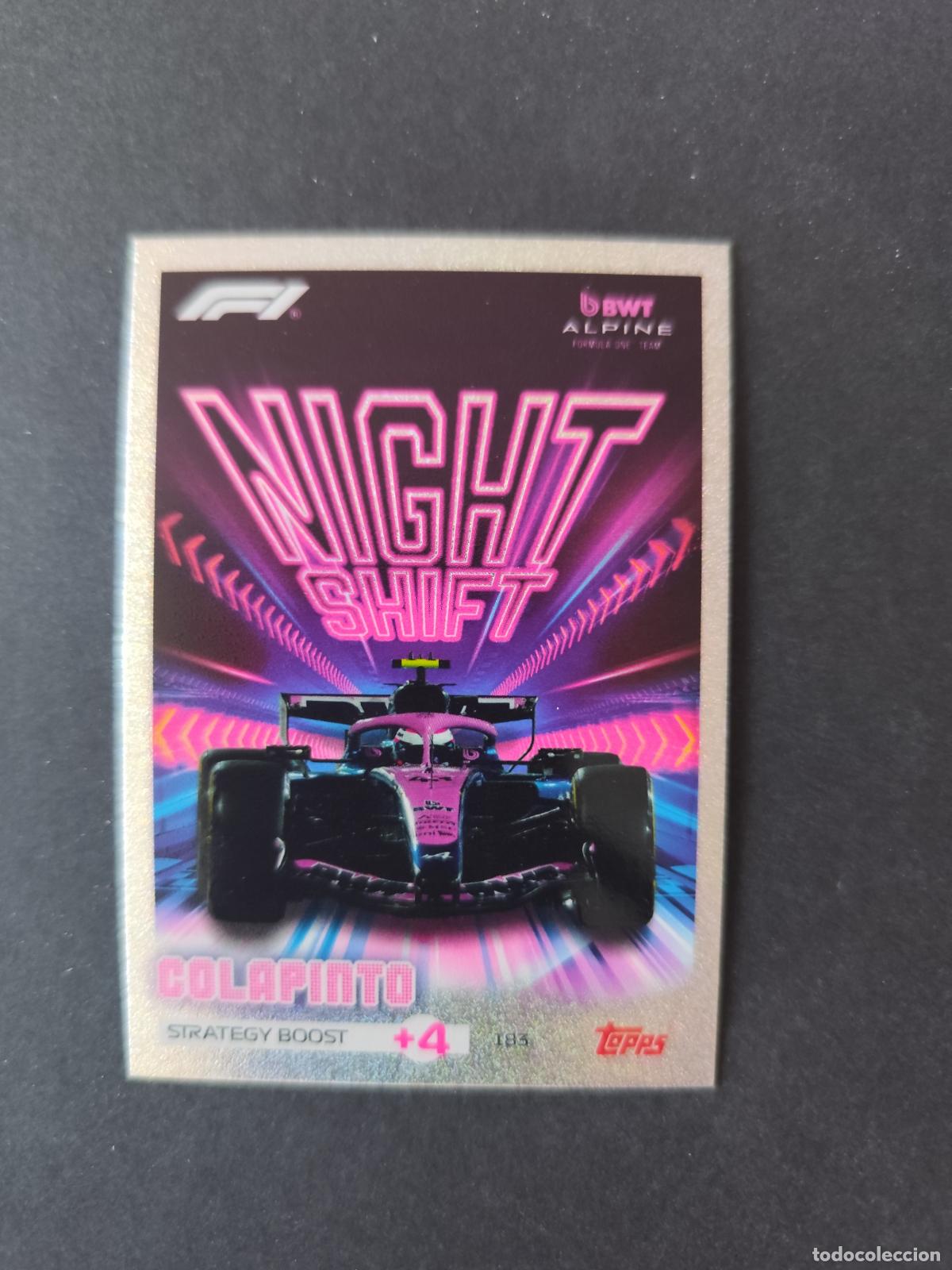 Collezionismo sportivo: 183 FRANCO COLAPINTO ALPINE NIGHT SHIFT F&Oacute;RMULA 1 F1 TURBO ATTAX 2026 TOPPS