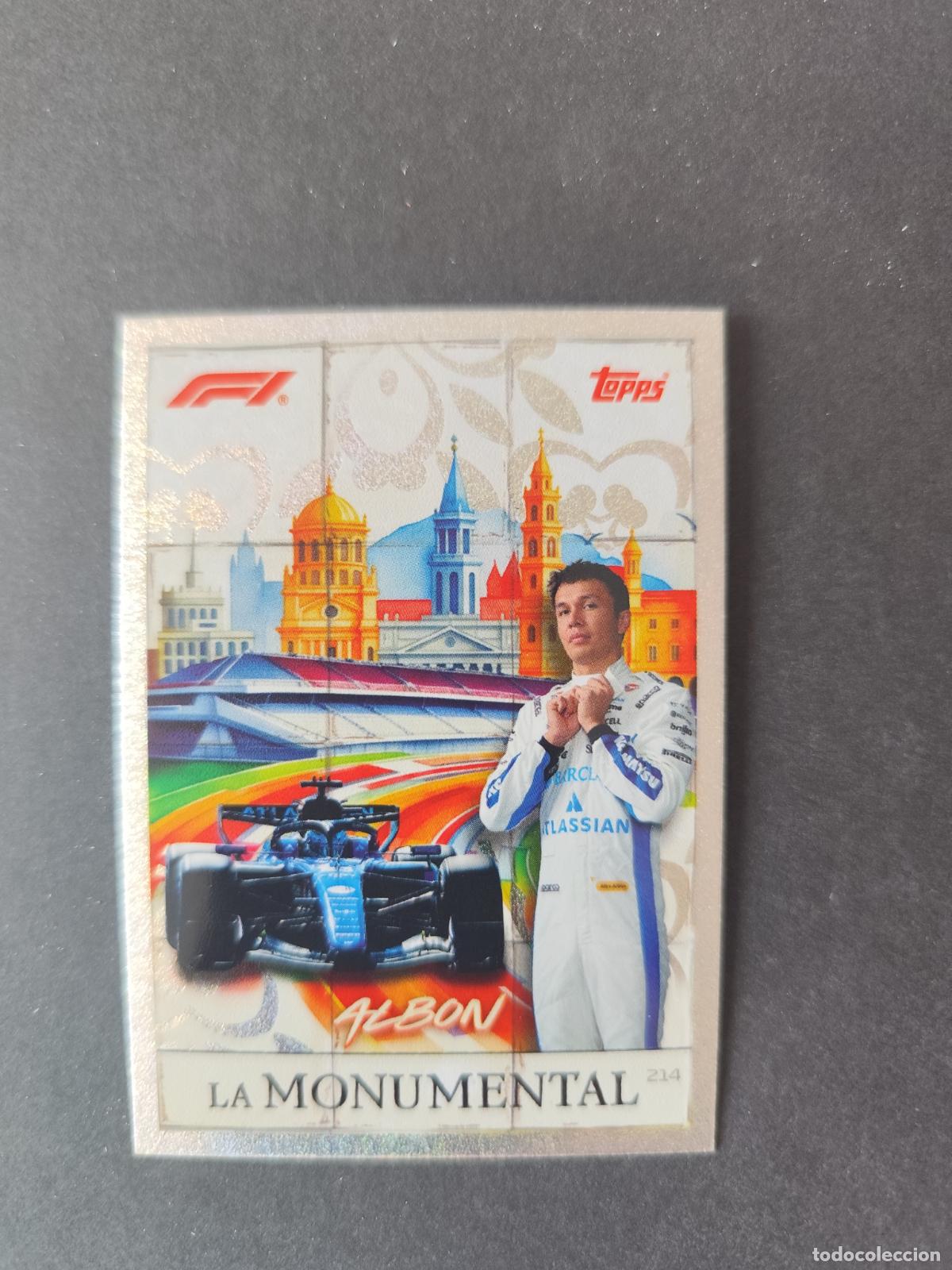 Collezionismo sportivo: 214 ALEX ALBON WILLIAMS LA MONUMENTAL F&Oacute;RMULA 1 F1 TURBO ATTAX 2026 TOPPS