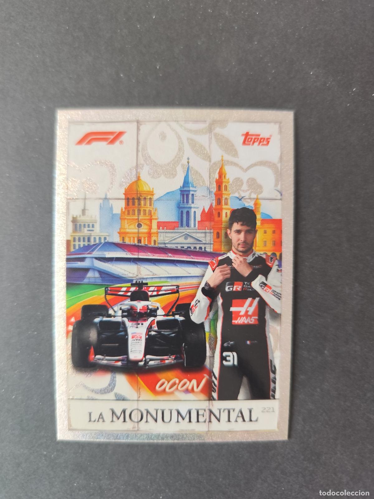 Collezionismo sportivo: 221 ESTEBAN OCON HAAS LA MONUMENTAL F&Oacute;RMULA 1 F1 TURBO ATTAX 2026 TOPPS