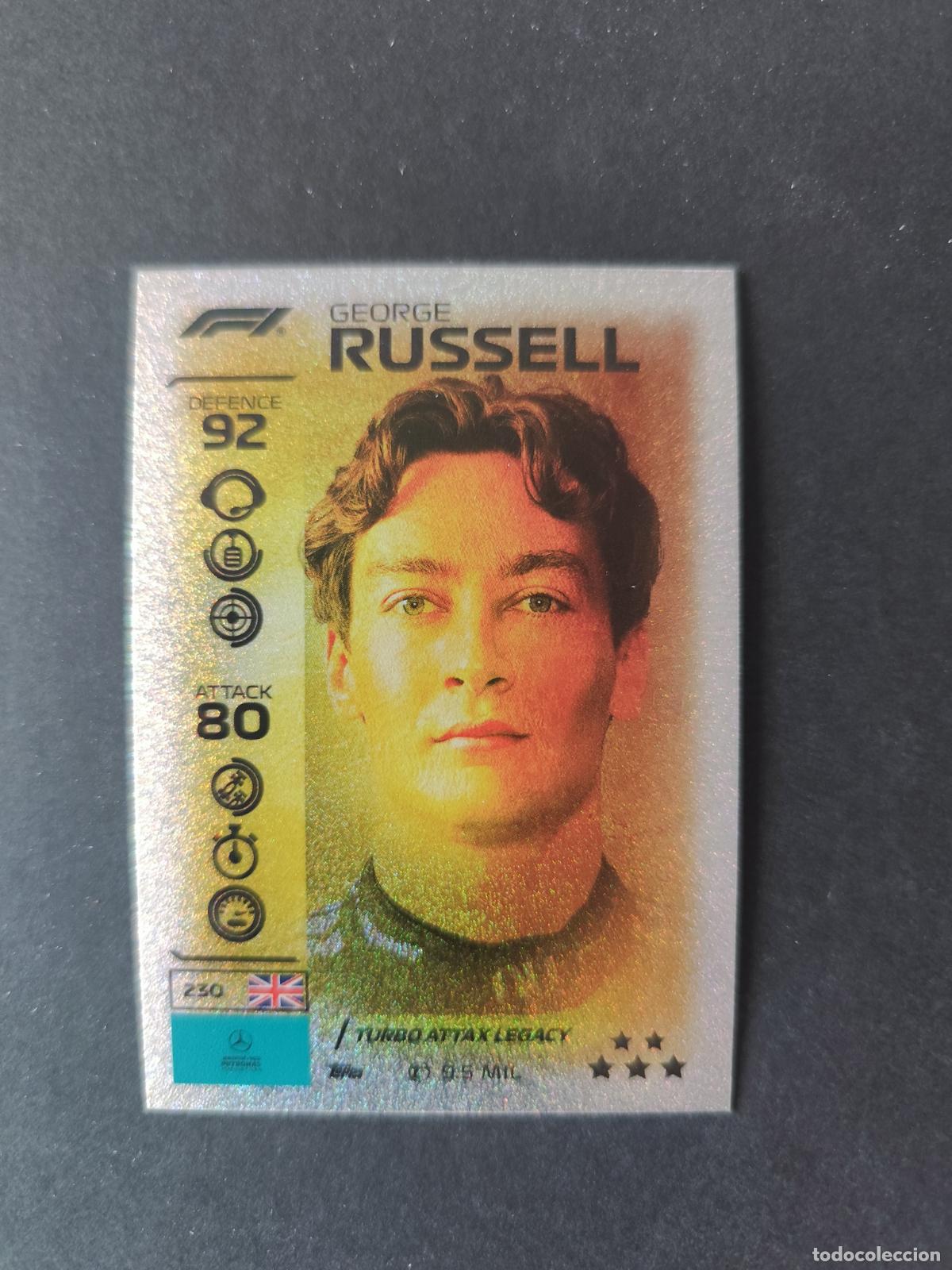Collezionismo sportivo: 230 GEORGE RUSSELL MERCEDES LEGACY F&Oacute;RMULA 1 F1 TURBO ATTAX 2026 TOPPS