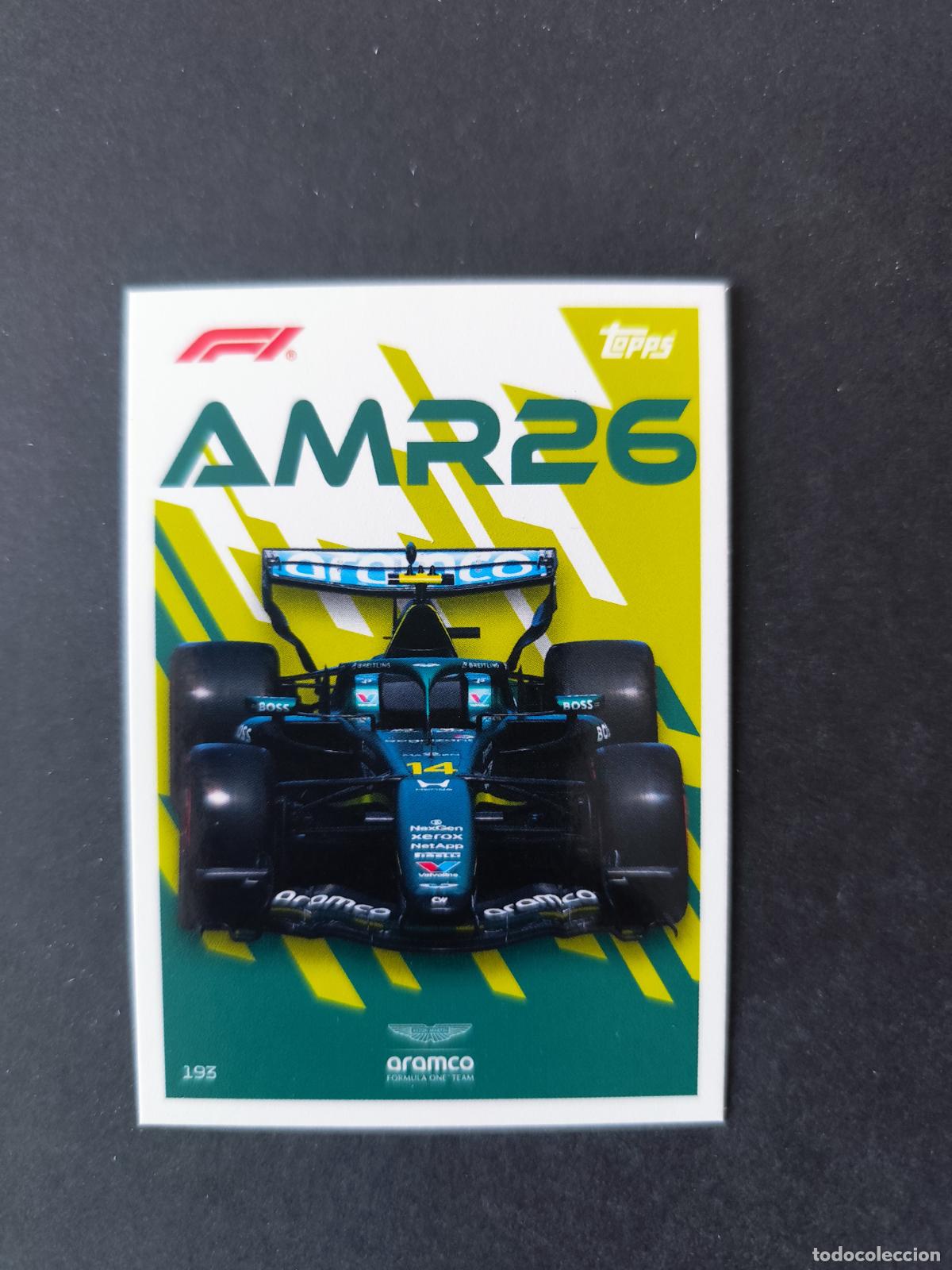 Collezionismo sportivo: 193 FERNANDO ALONSO ASTON MARTIN CAR F&Oacute;RMULA 1 F1 TURBO ATTAX 2026 TOPPS