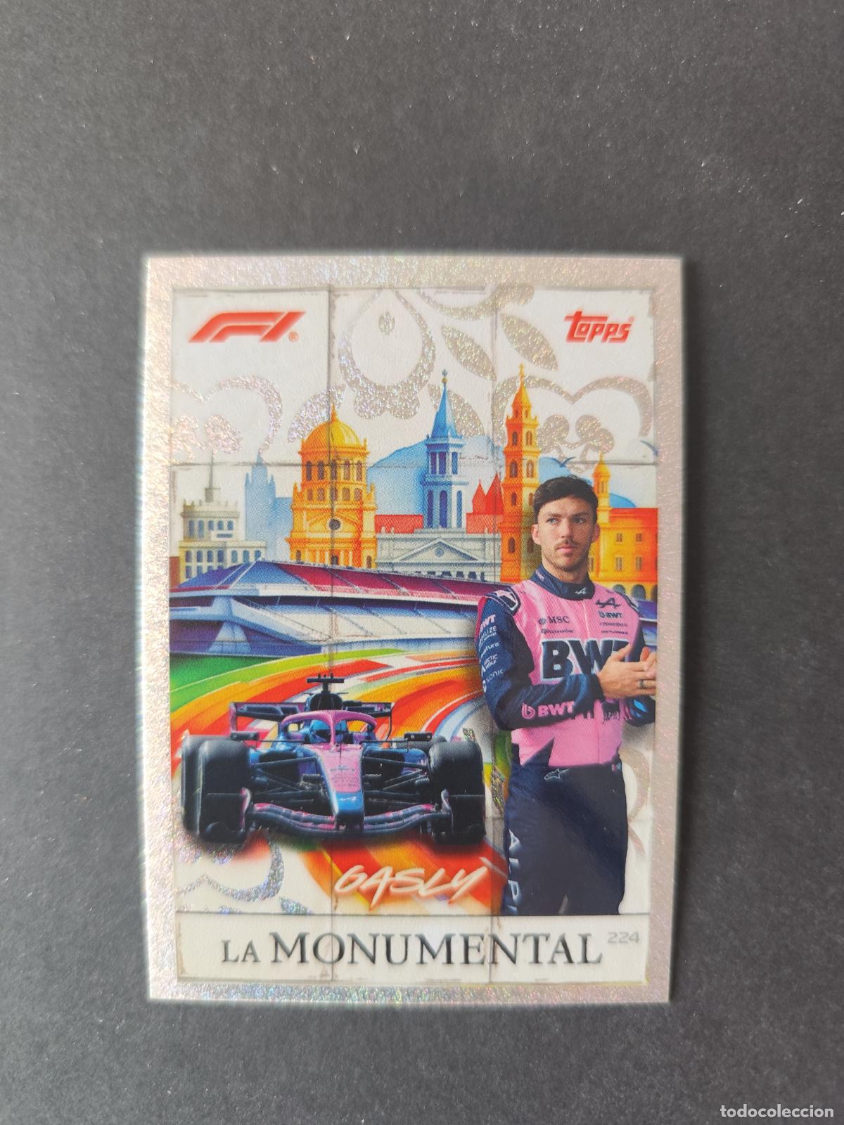 Collezionismo sportivo: 224 PIERRE GASLY ALPINE LA MONUMENTAL F&Oacute;RMULA 1 F1 TURBO ATTAX 2026 TOPPS