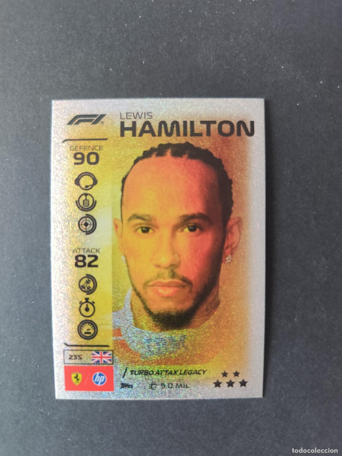 Collezionismo sportivo: 235 LEWIS HAMILTON FERRARI LEGACY F&Oacute;RMULA 1 F1 TURBO ATTAX 2026 TOPPS