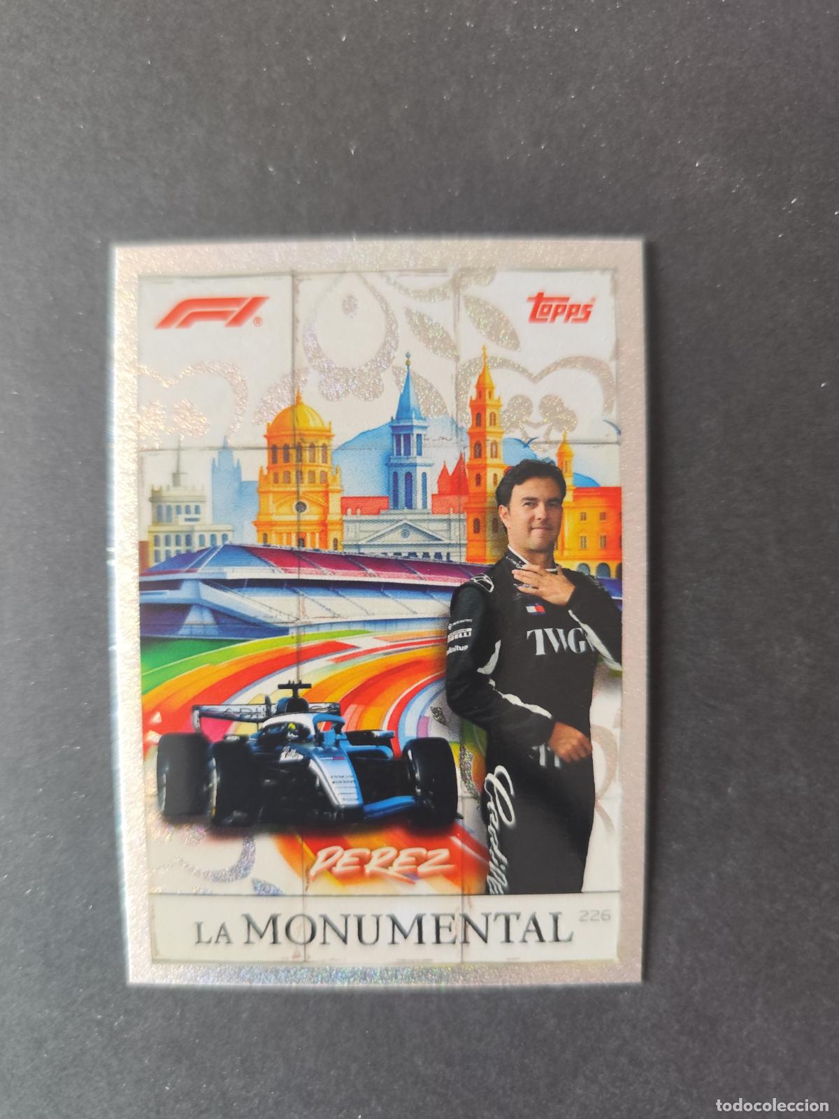 Collezionismo sportivo: 226 SERGIO PEREZ CADILLAC LA MONUMENTAL F&Oacute;RMULA 1 F1 TURBO ATTAX 2026 TOPPS