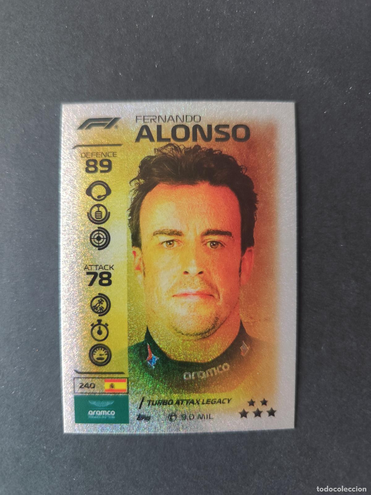Sammelleidenschaft Sport: 240 FERNANDO ALONSO ASTON MARTIN LEGACY F&Oacute;RMULA 1 F1 TURBO ATTAX 2026 TOPPS