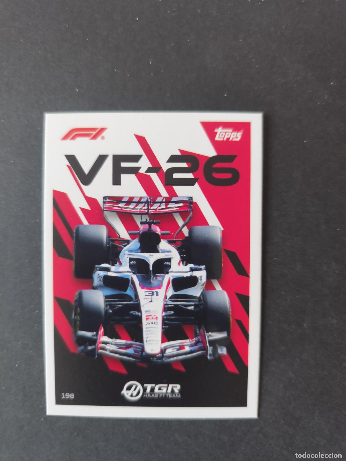 Sammelleidenschaft Sport: 198 ESTEBAN OCON HAAS CAR F&Oacute;RMULA 1 F1 TURBO ATTAX 2026 TOPPS