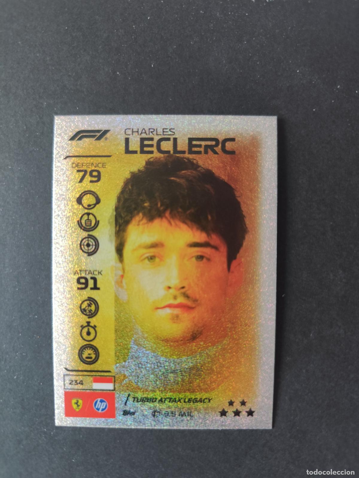 Sammelleidenschaft Sport: 234 CHARLES LECLERC FERRARI LEGACY F&Oacute;RMULA 1 F1 TURBO ATTAX 2026 TOPPS