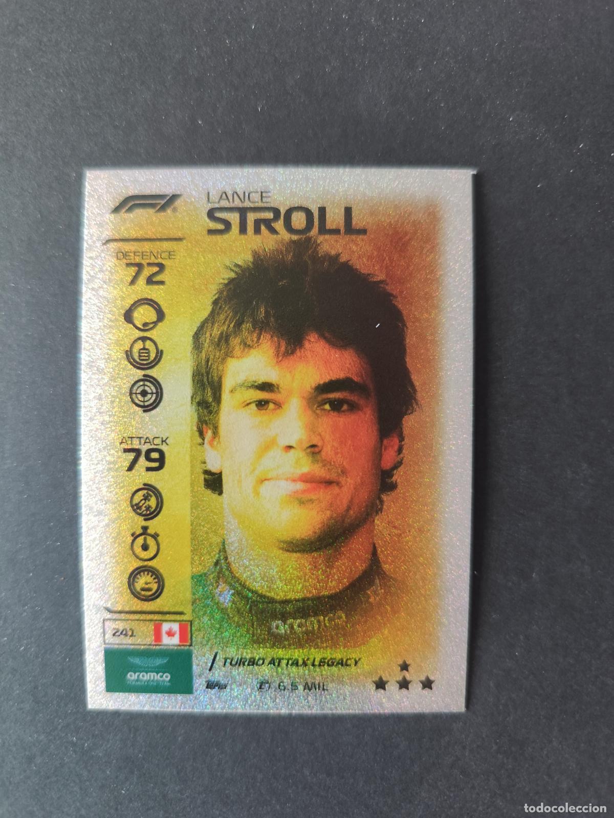 Sammelleidenschaft Sport: 241 LANCE STROLL ASTON MARTIN LEGACY F&Oacute;RMULA 1 F1 TURBO ATTAX 2026 TOPPS