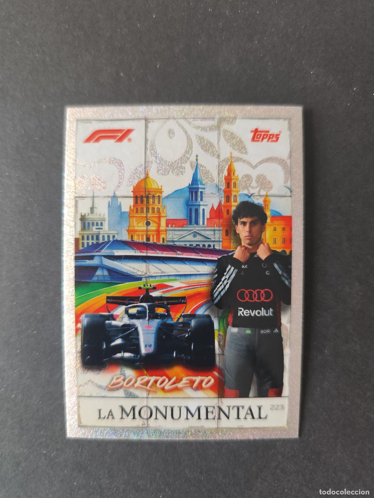 Sammelleidenschaft Sport: 223 GABRIEL BORTOLETO AUDI LA MONUMENTAL F&Oacute;RMULA 1 F1 TURBO ATTAX 2026 TOPPS