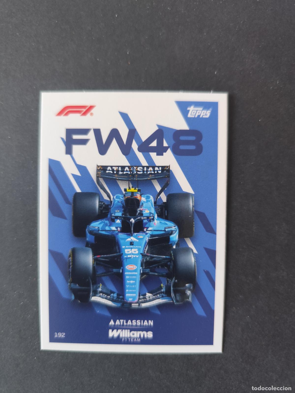 Sammelleidenschaft Sport: 192 CARLOS SAINZ WILLIAMS CAR F&Oacute;RMULA 1 F1 TURBO ATTAX 2026 TOPPS