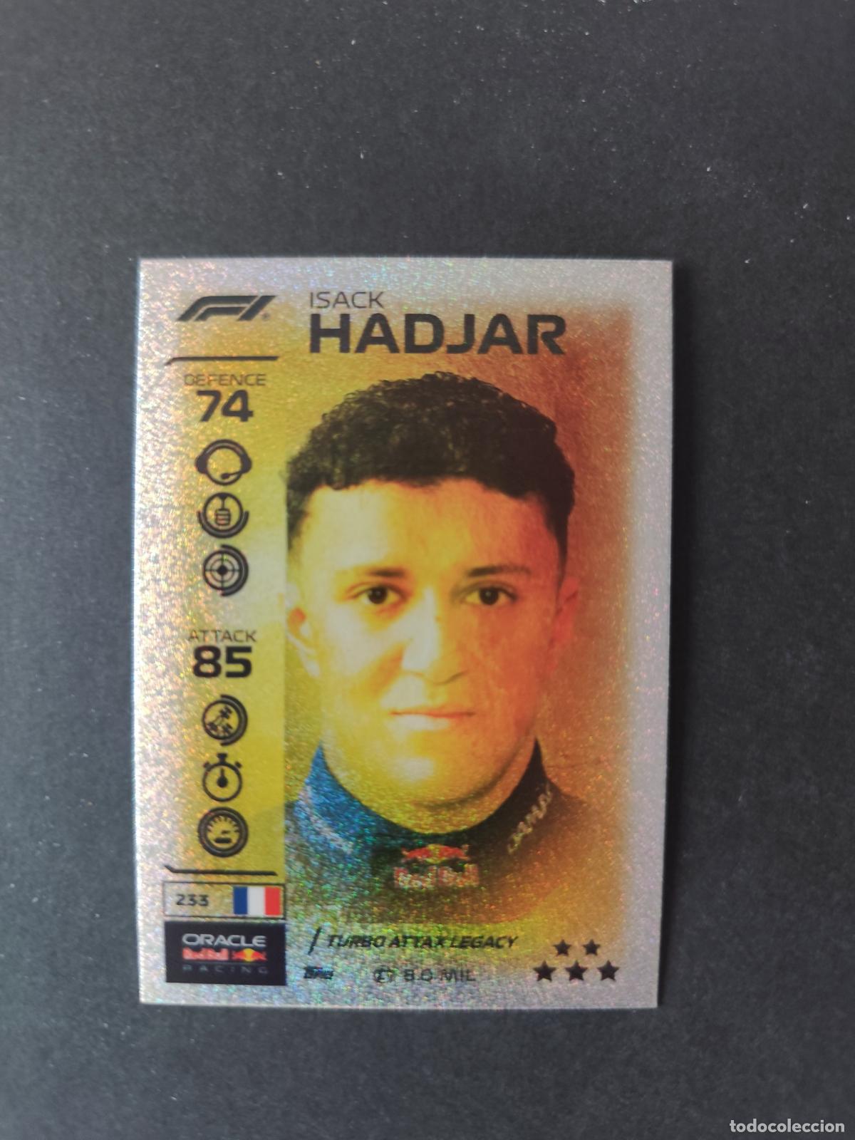 Sammelleidenschaft Sport: 233 ISACK HADJAR RED BULL LEGACY F&Oacute;RMULA 1 F1 TURBO ATTAX 2026 TOPPS