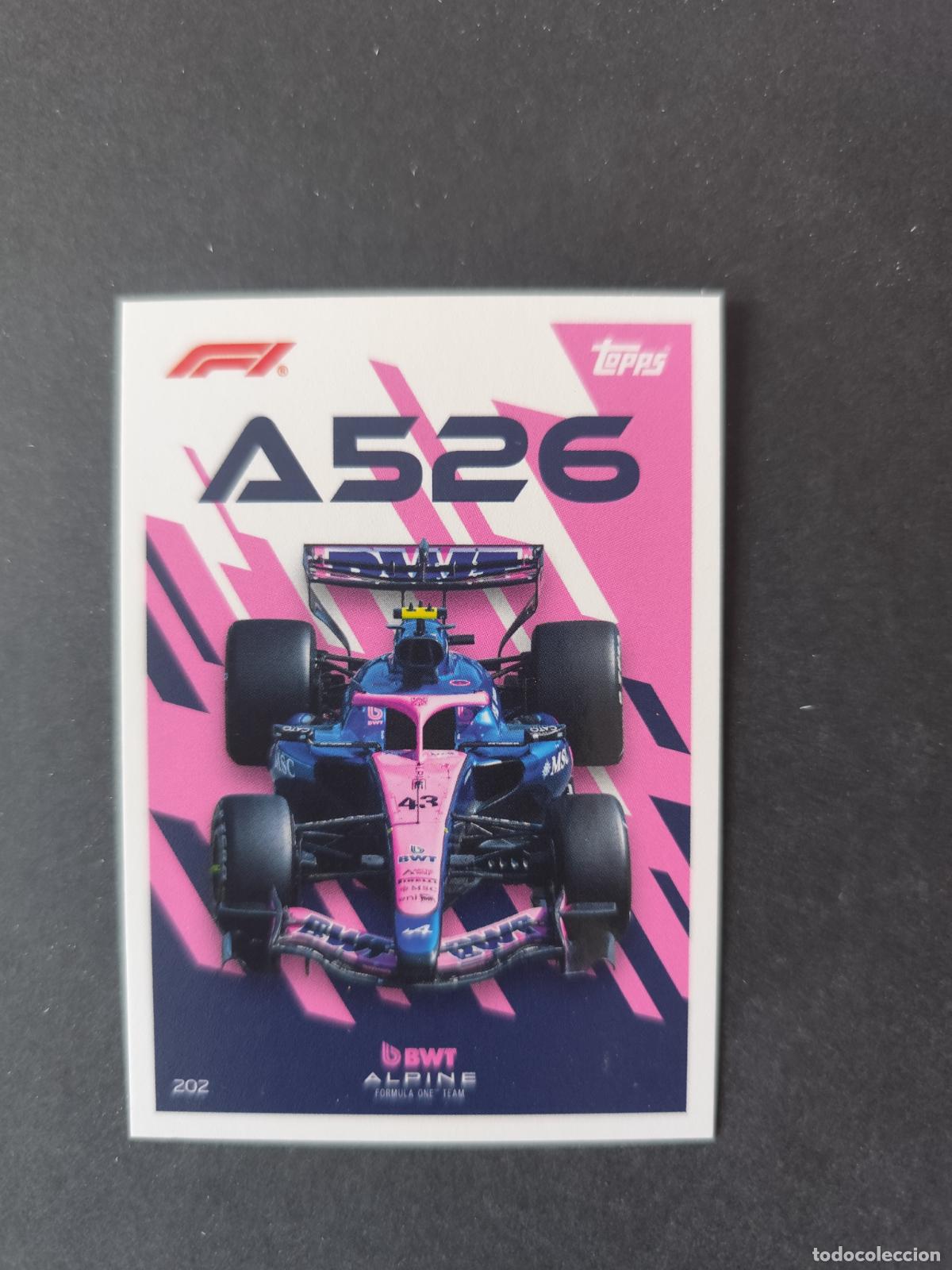 Sammelleidenschaft Sport: 202 FRANCO COLAPINTO ALPINE CAR F&Oacute;RMULA 1 F1 TURBO ATTAX 2026 TOPPS