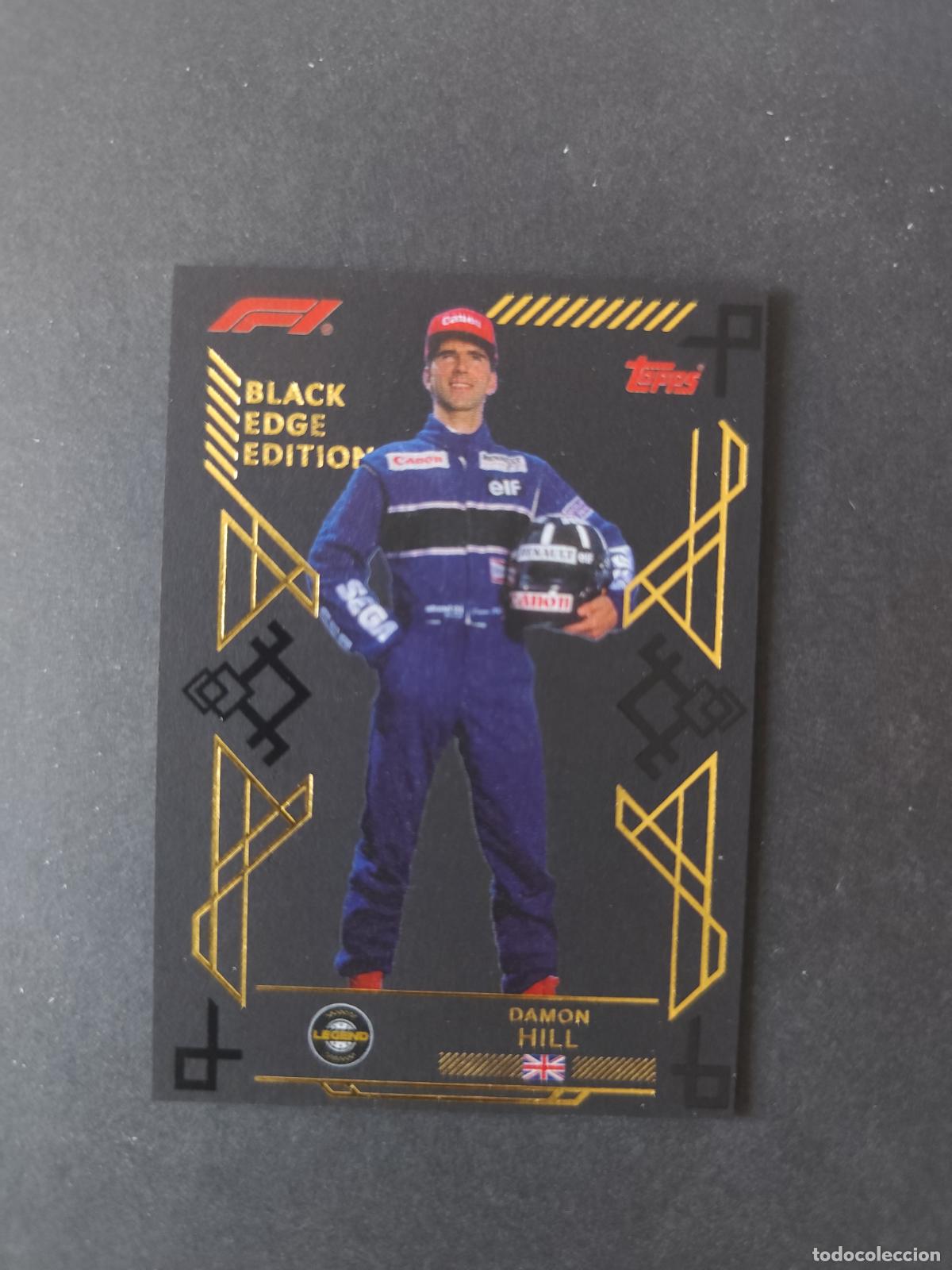 Sports collectibles: 299 DAMON HILL BLACK EDGE F&Oacute;RMULA 1 F1 TURBO ATTAX 2026 TOPPS