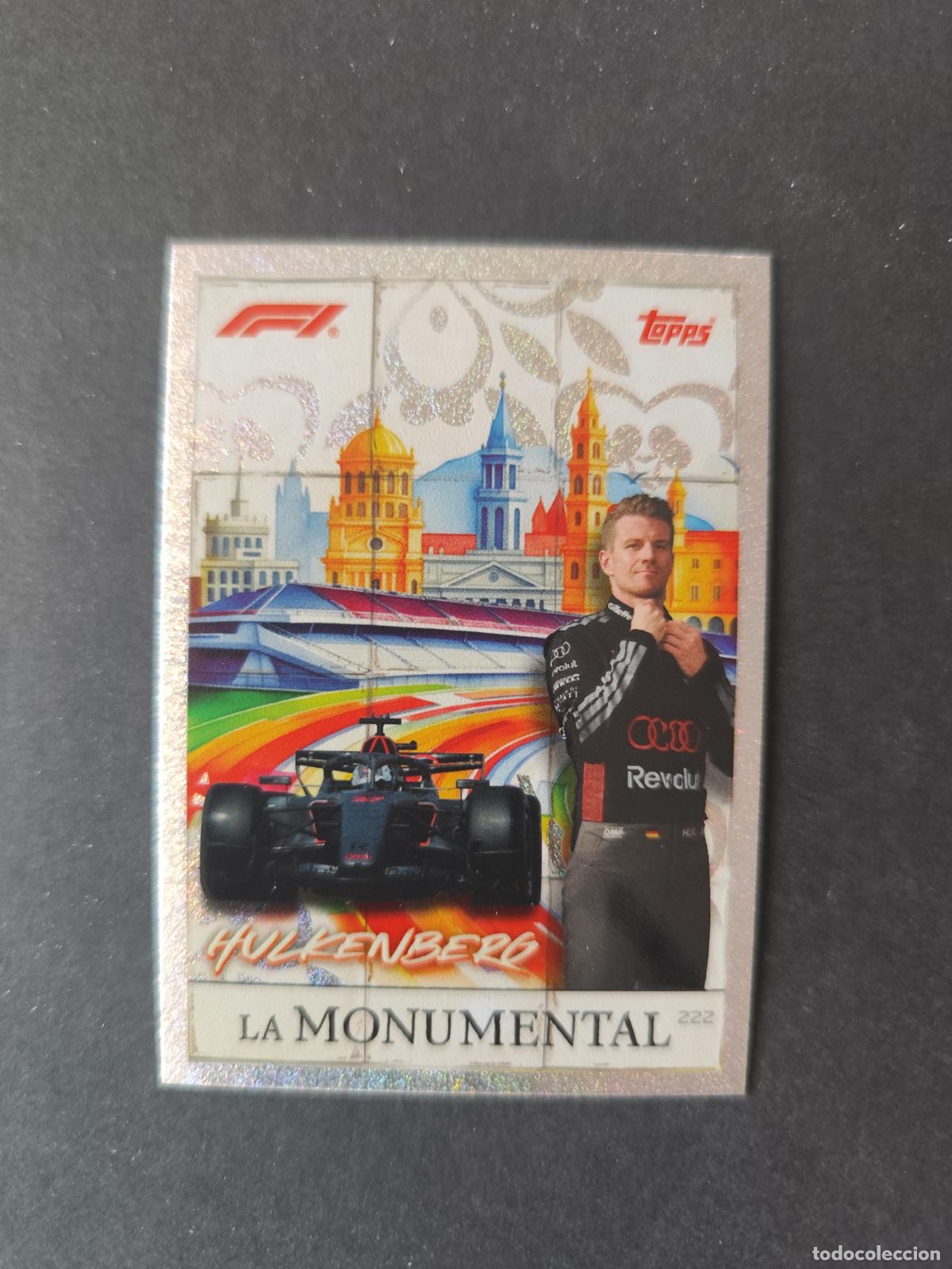 Coleccionismo deportivo: 222 NICO HULKENBERG AUDI LA MONUMENTAL F&Oacute;RMULA 1 F1 TURBO ATTAX 2026 TOPPS