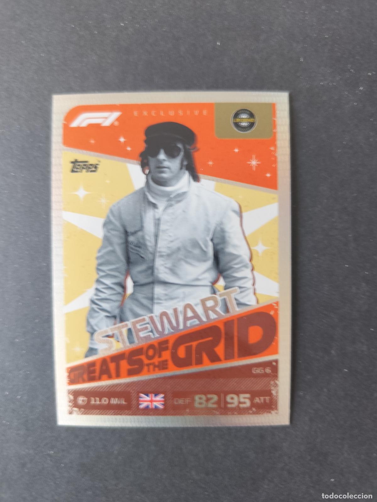 Coleccionismo deportivo: GG 6 SIR JACKIE STEWART GREATS OF THE GRID F&Oacute;RMULA 1 F1 TURBO ATTAX 2026 TOPPS