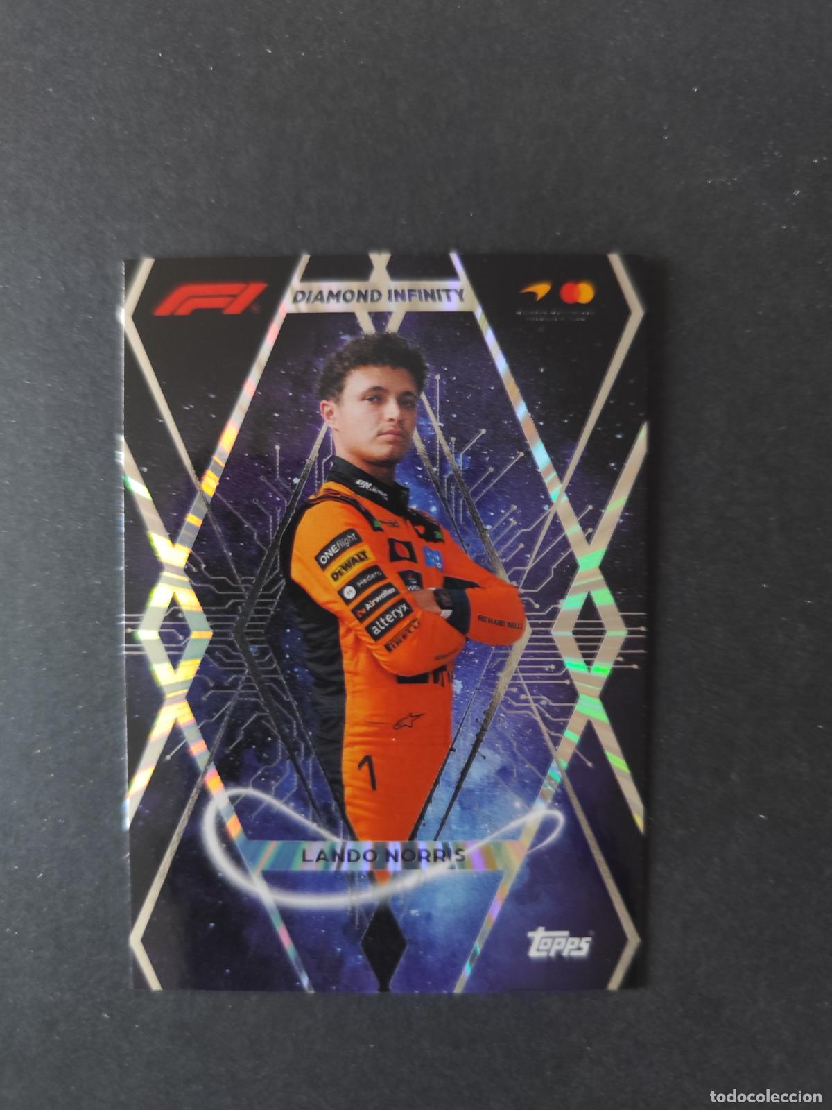 Coleccionismo deportivo: 307 LANDO NORRIS MCLAREN DIAMOND INFINITY F&Oacute;RMULA 1 F1 TURBO ATTAX 2026 TOPPS