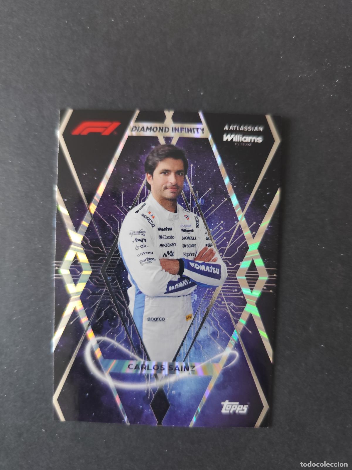 Coleccionismo deportivo: 311 CARLOS SAINZ WILLIAMS DIAMOND INFINITY F&Oacute;RMULA 1 F1 TURBO ATTAX 2026 TOPPS