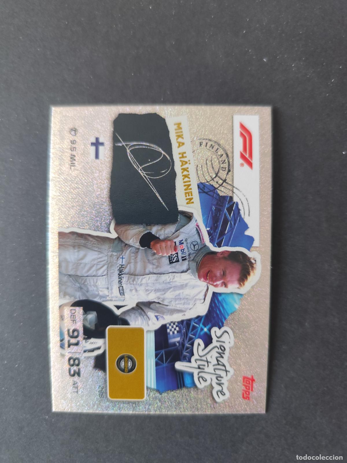 Coleccionismo deportivo: 288 MIKA H&Auml;KKINEN SIGNATURE STYLE F&Oacute;RMULA 1 F1 TURBO ATTAX 2026 TOPPS