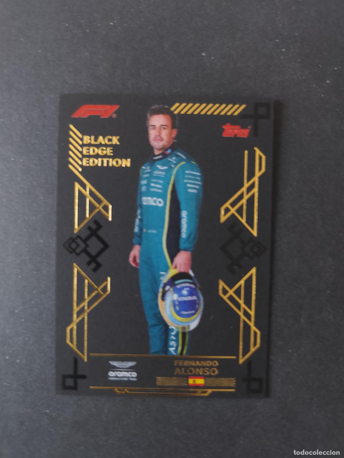 Coleccionismo deportivo: 304 FERNANDO ALONSO ASTON MARTIN BLACK EDGE F&Oacute;RMULA 1 F1 TURBO ATTAX 2026 TOPPS