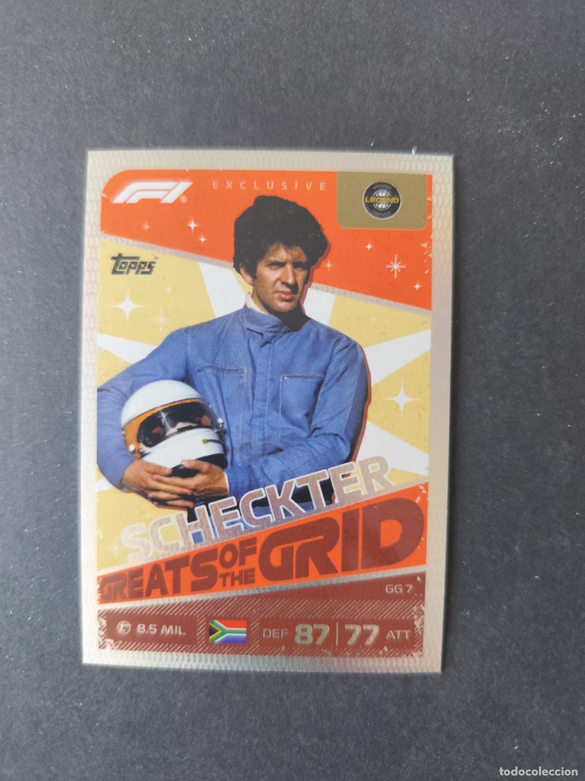 Coleccionismo deportivo: GG 7 JODY SCHECKTER GREATS OF THE GRID F&Oacute;RMULA 1 F1 TURBO ATTAX 2026 TOPPS