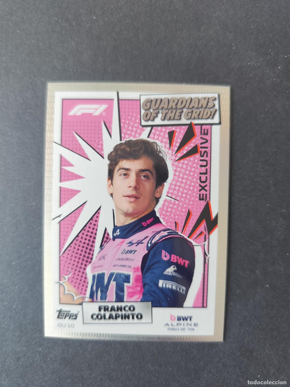 Coleccionismo deportivo: GU 10 FRANCO COLAPINTO ALPINE GUARDIANS OF THE GRID F&Oacute;RMULA 1 F1 TURBO ATTAX 2026 TOPPS