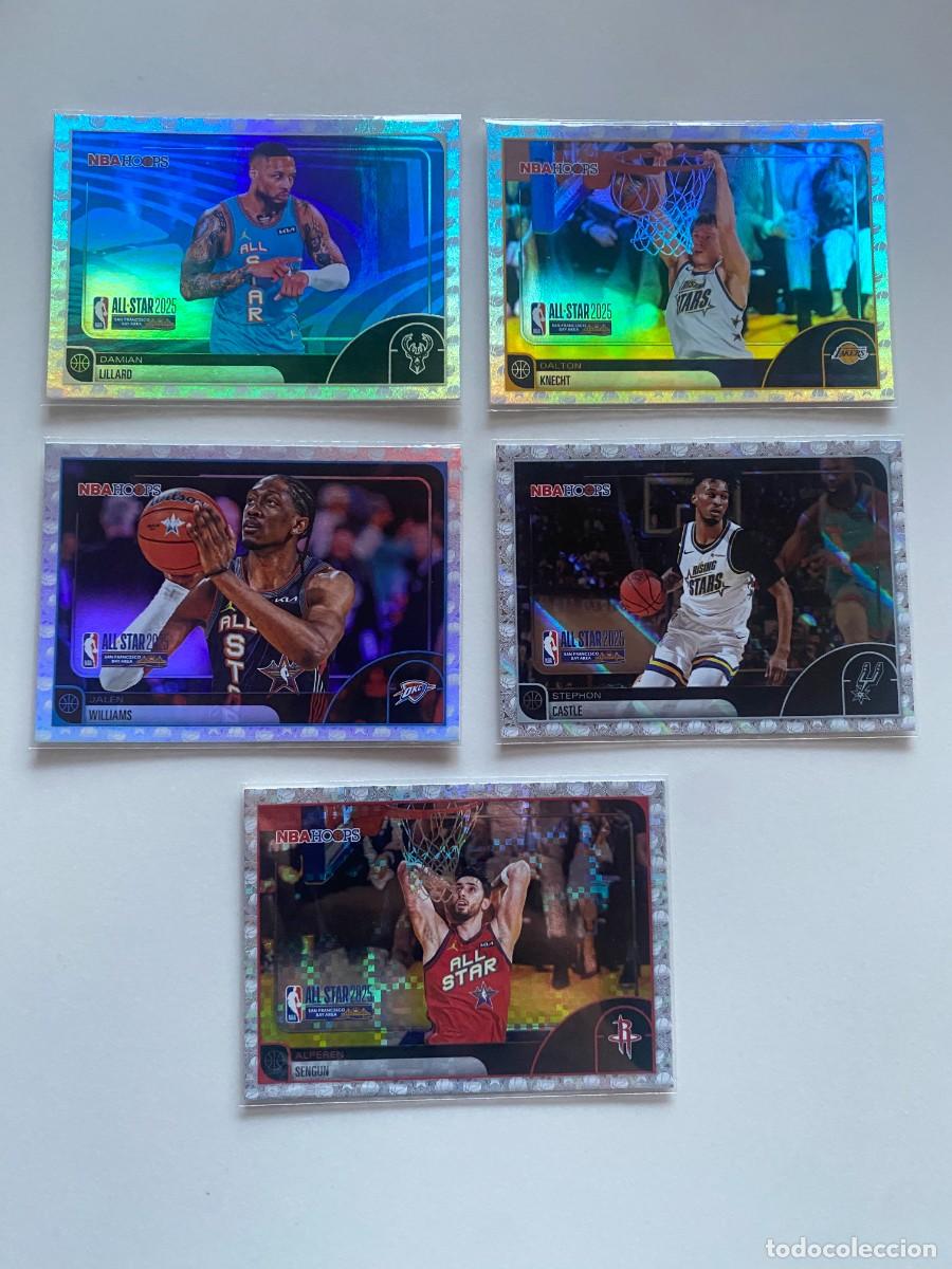 Coleccionismo deportivo: Lote NBA cards (All Stars)