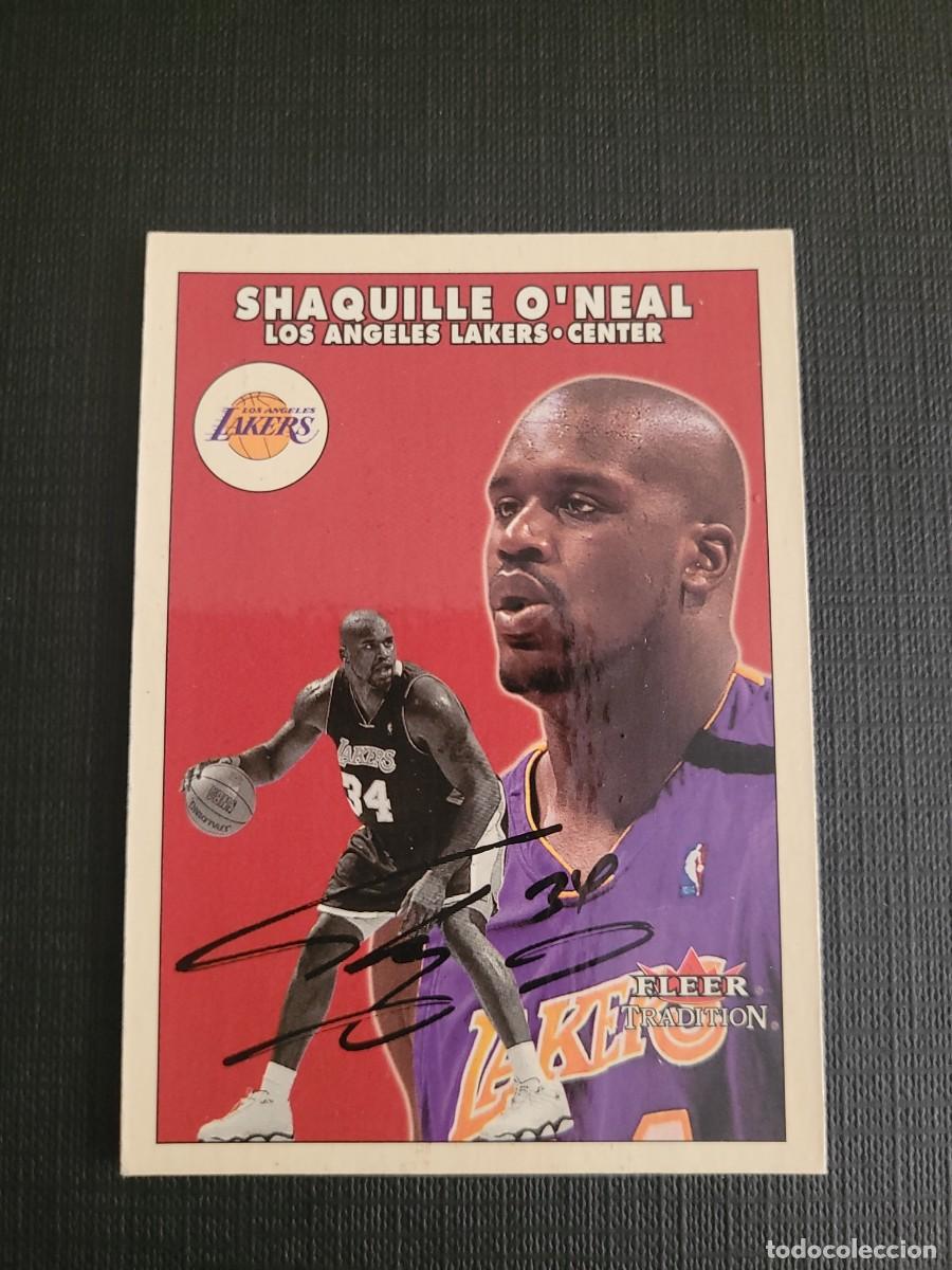 Coleccionismo deportivo: 2001 SHAQUILLE O&acute;NEAL CARD NBA FLEER TRADITION # 156 ANGELES LAKERS MIAMI HEAT BOSTON CELTICS