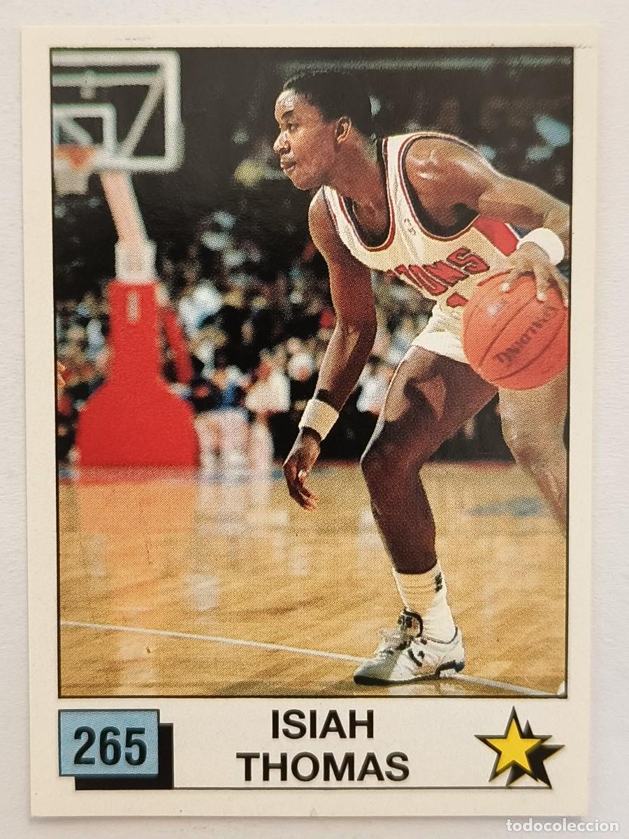 Sammelleidenschaft Sport: #265 ISIAH THOMAS BASKET NBA 90 PANINI