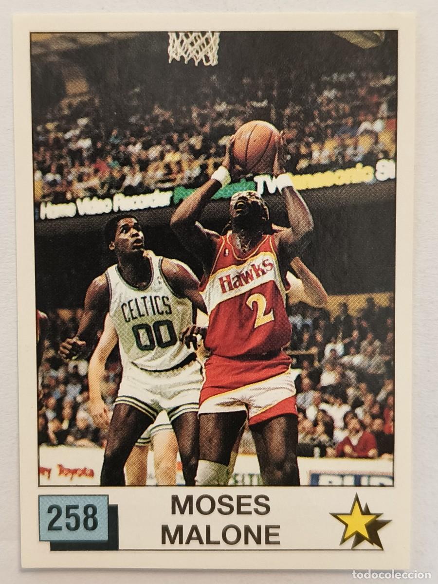 Coleccionismo deportivo: #258 MOSES MALONE BASKET NBA 90 PANINI