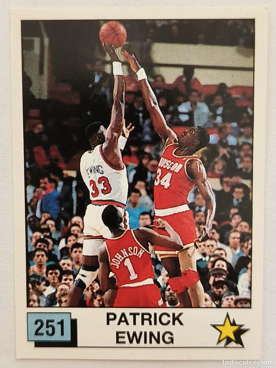 Coleccionismo deportivo: #251 PATRICK EWING BASKET NBA 90 PANINI