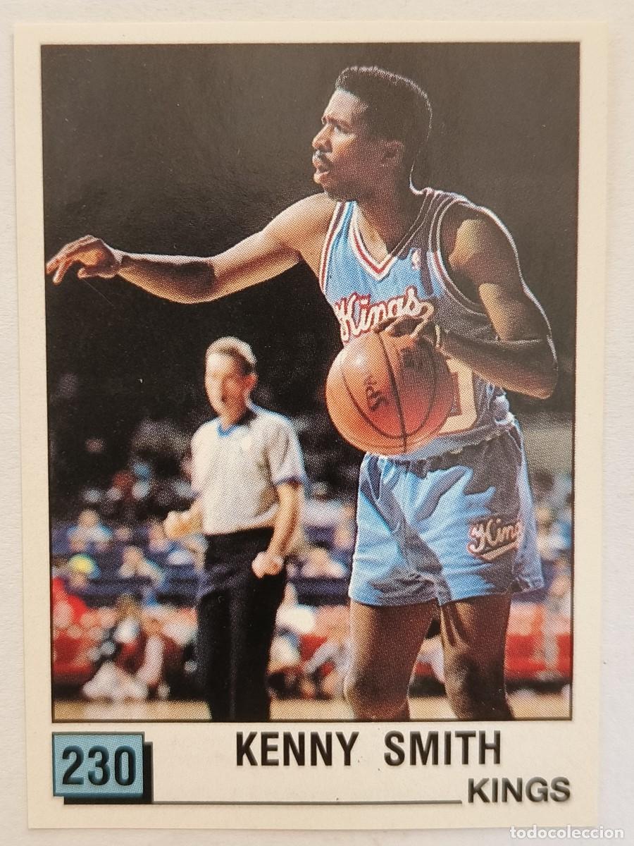 Coleccionismo deportivo: #230 KENNY SMITH (SACRAMENTO KINGS) BASKET NBA 90 PANINI
