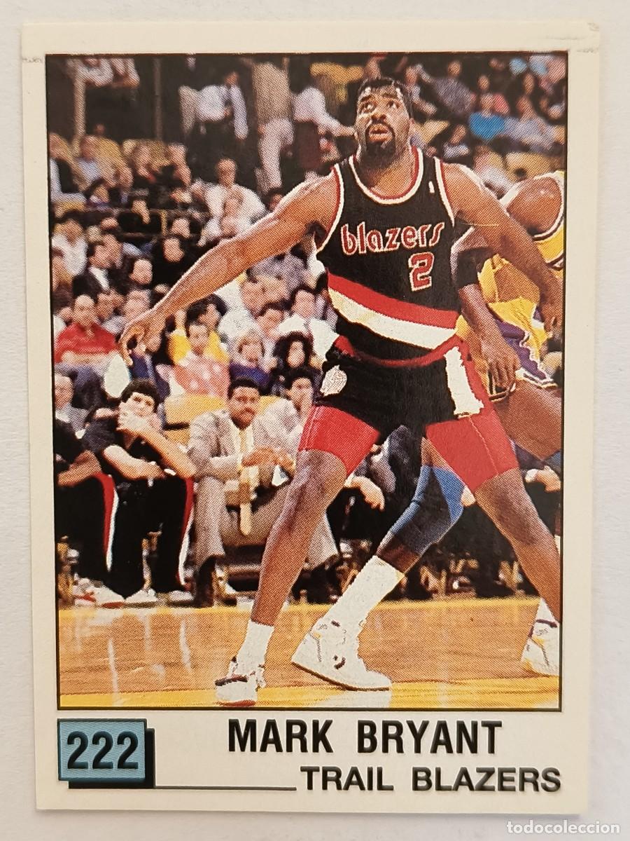 Coleccionismo deportivo: #222 MARK BRYANT (PORTLAND TRAIL BLAZERS) BASKET NBA 90 PANINI