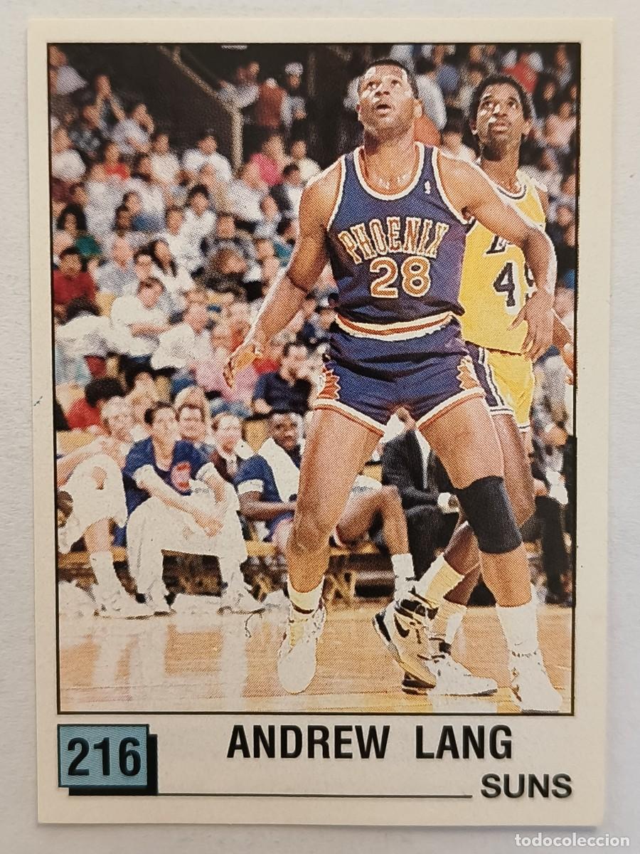 Coleccionismo deportivo: #216 ANDREW LANG (PHOENIX SUNS) BASKET NBA 90 PANINI