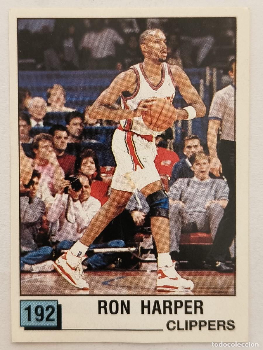 Coleccionismo deportivo: #192 RON HARPER (LOS ANGELES CLIPPERS) BASKET NBA 90 PANINI