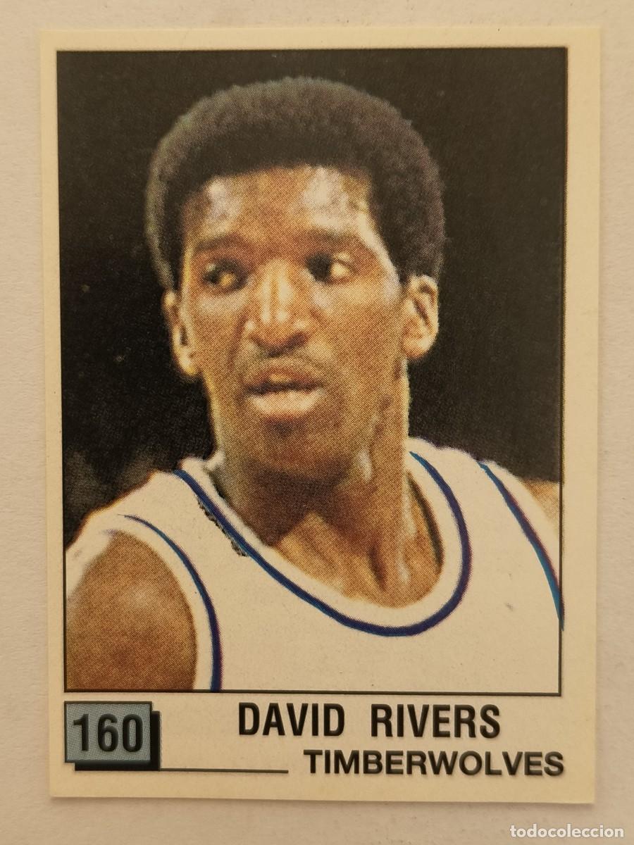 Coleccionismo deportivo: #160 DAVID RIVERS (MINNESOTA TIMBERWOLVES) BASKET NBA 90 PANINI