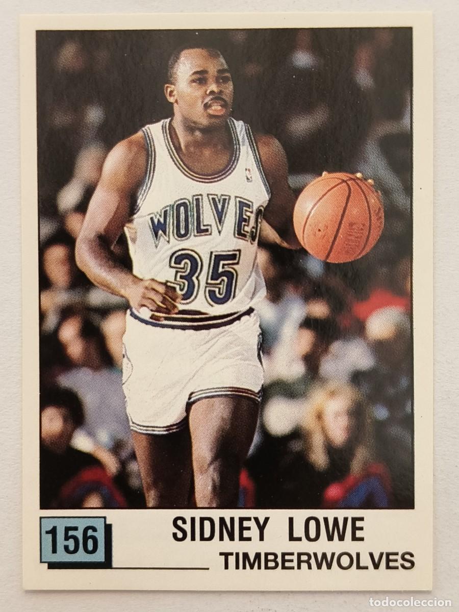 Coleccionismo deportivo: #156 SIDNEY LOWE (MINNESOTA TIMBERWOLVES) BASKET NBA 90 PANINI