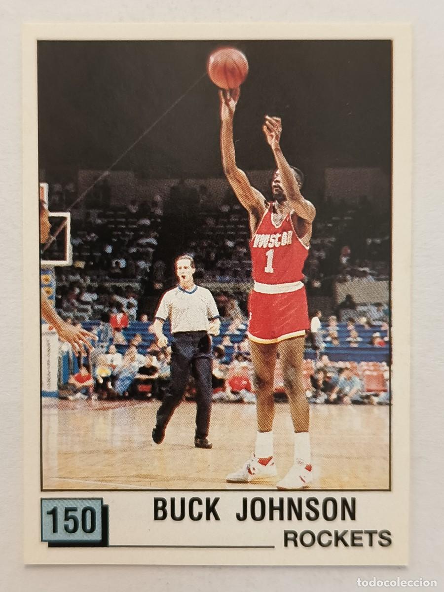 Colecionismo desportivo: #150 BUCK JOHNSON (HOUSTON ROCKETS) BASKET NBA 90 PANINI