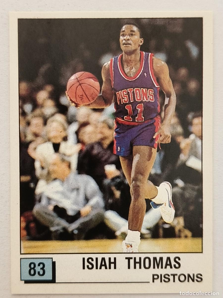 Colecionismo desportivo: #83 ISIAH THOMAS (DETROIT PISTONS) BASKET NBA 90 PANINI