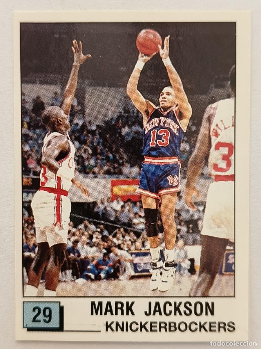 Colecionismo desportivo: #29 MARK JACKSON (NEW YORK KNICKS) BASKET NBA 90 PANINI