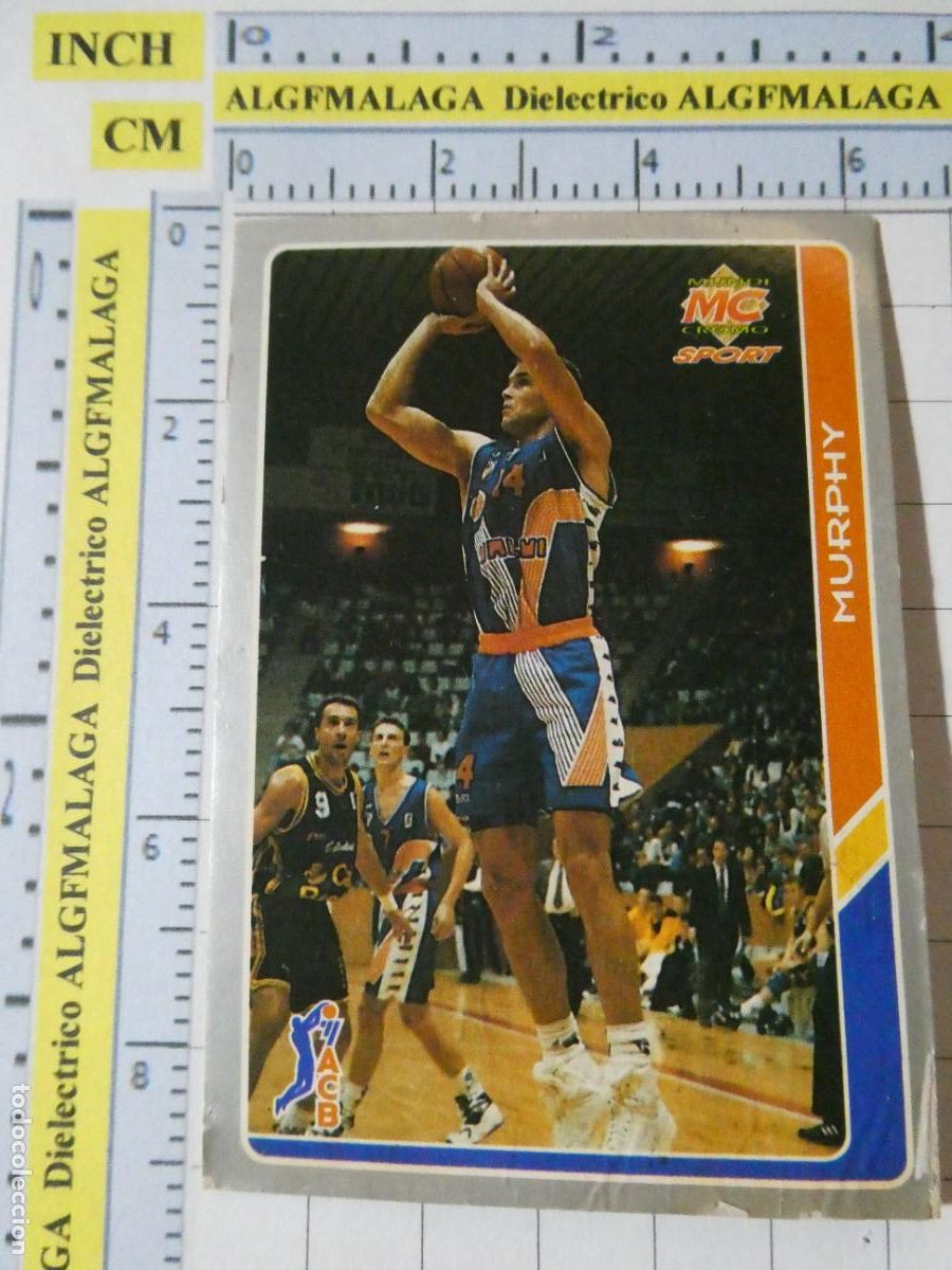 Coleccionismo deportivo: CROMO TARJETA DE BALONCESTO. 162 TODD MURPHY CB VALVI GIRONA ACB95 ACB 95 1995. MUNDI CROMO.